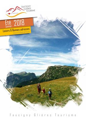 Brochure été 2018 Faucigny Glières Tourisme