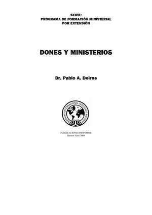 Dones Y Ministerios 1