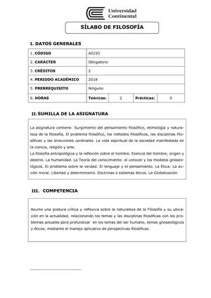 A0193 Silabo Filosofía