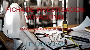 Ficha De Investigacion Vovacional