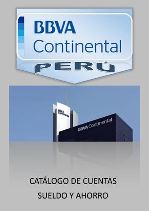 Catalogo Bbva Continental