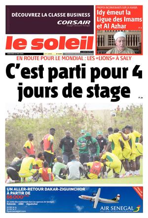 Edition Du 23 Mai 2018