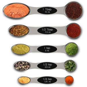 Measuring spoons (3D)