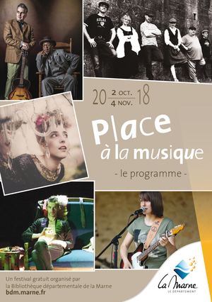 2018 Place à la musique - programme