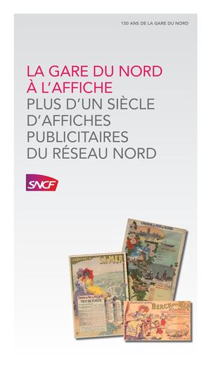 Catalogue Exposition Affiches Anciennes Gare Du Nord Extrait