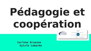 Présentation Pédagogies Coopératives - Martignas