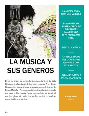 La Música Y Sus Géneros