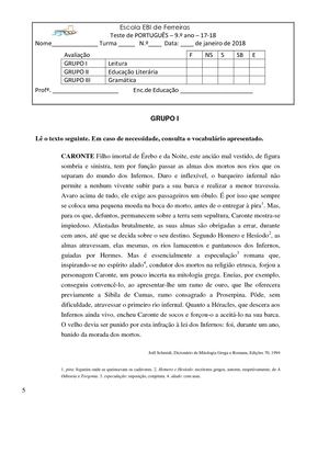 3 ºTeste Auto Fidalgo