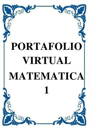 Matematica 1 Portafolio Nicole Suntaxi