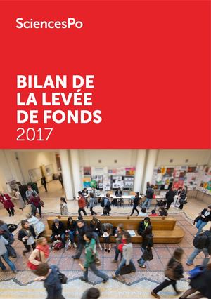 Bilan de la levée de fonds - 2017
