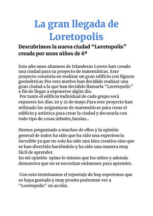 Los reportajes