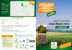 Depliant Ateliers 2018