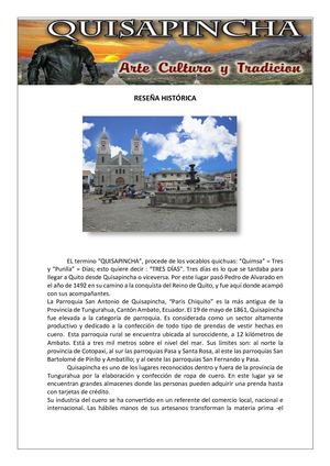 Reseña Histórica