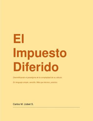 El Impuesto Diferido Carlos Llobet S