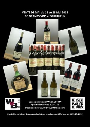 Webauction Vente De Mai Grands Vins Et Spiritueux