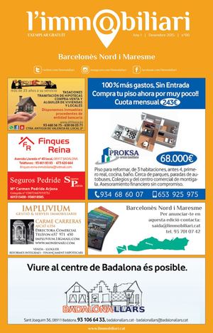 L Immobiliari Barcelones Nord I Maresme N00