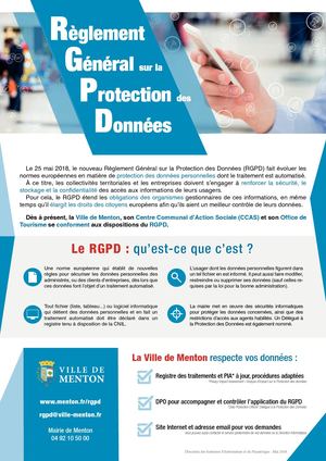 Règlement Général sur la Protection des Données (RGPD)