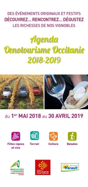 Agenda Oenotourisme Région Occitanie 2018