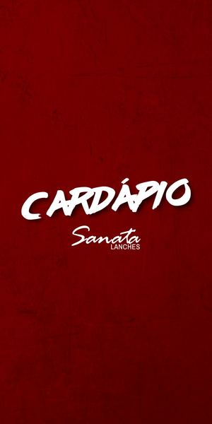 CARDÁPIO SANATA LANCHES