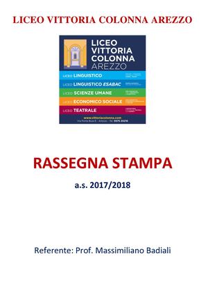 LICEO VITTORIA COLONNA AREZZO