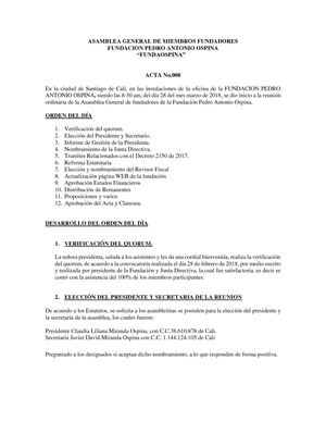 8. ACTA ASAMBLEA FUNDAOSPINA