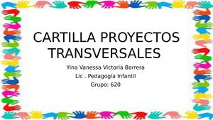 Cartilla Proyectos Transversales
