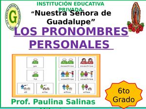 Pronombres Personales