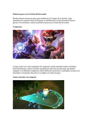 Primeros Pasos En La Grieta Del Invocador