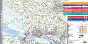 Circuits de randonnées à Couëron