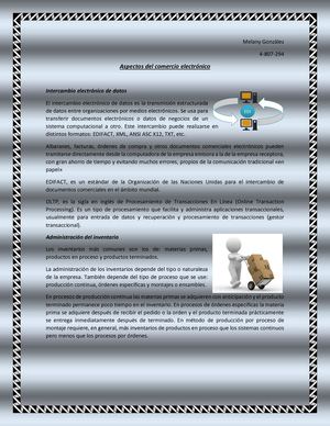 Comercio Electrònico
