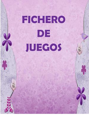 Fichero Juegos Desarrollo Psicomotriz Docx 1