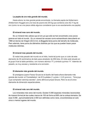 Minerales Vs Bandolero17 Y El6capi