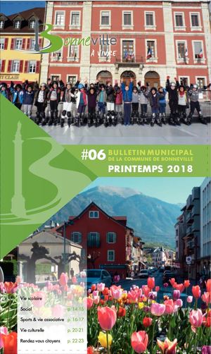 Bonneville Bulletin Printemps 2018
