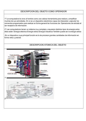 Analisis Del Objeto