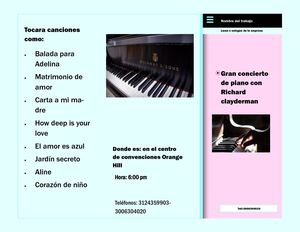 Concierto De Piano