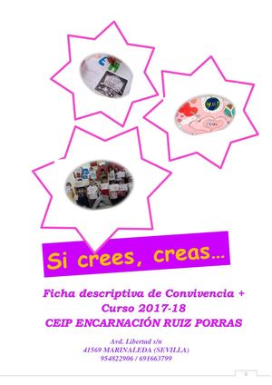 Proyecto Convivencia Positiva 2017 18