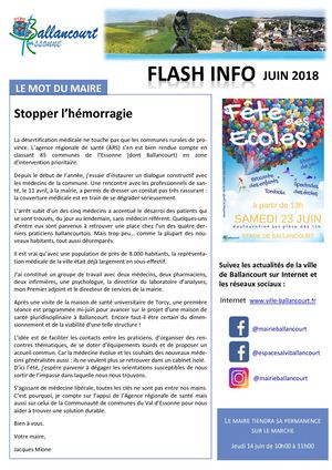 Flash Juin 2018 Ballancourt Sur Essonne