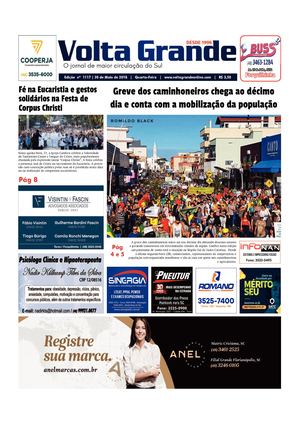 Jornal Volta Grande/Edição 1117 - 30/05/18