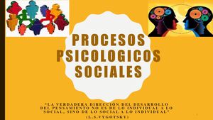 Procesos Psicologicos Sociales
