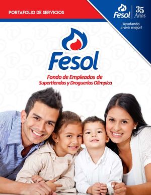 Portafolio De Servicios Fesol 2018