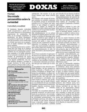 Revista Doxas N° 37