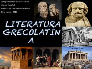 Literatura Grecolatina