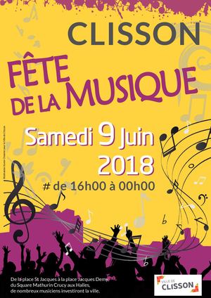 Clisson Programme Fête De La Musique 2018