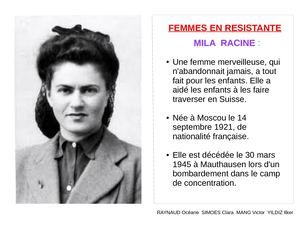 Présentation Racine