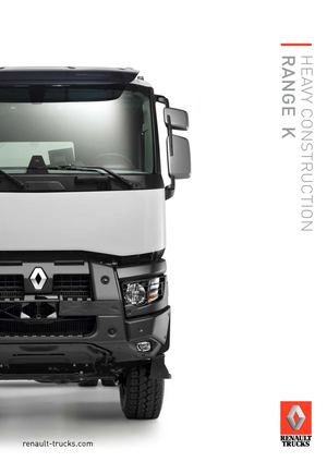Renault-Trucks K heavy construction range_UK-United-Kingdom-2018