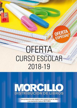 Morcillo Oferta especial Papelería Curso Escolar 2018-2019