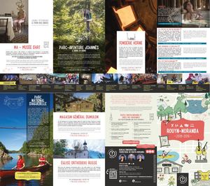 Carte touristique Rouyn-Noranda 2018-2019