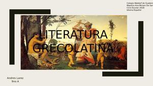 Literatura Grecolatina