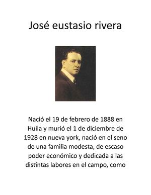José Eustasio Rivera