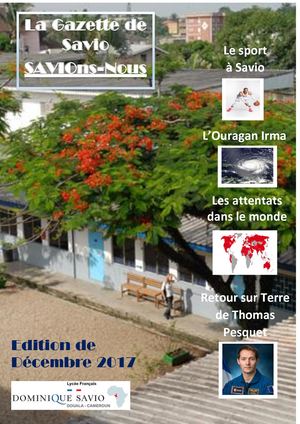 Gazette Savions Nous 2017 2018 N°1